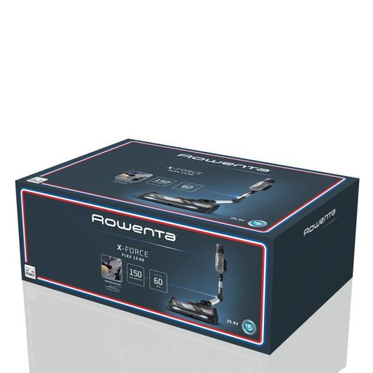 Aspiradora sin Bolsa Rowenta X-Force Flex RH9L55E0 150W 60 min Cepillos Hard Floor Negro