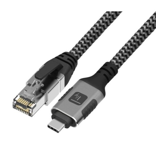 Cabo de rede Techly ICOC U3C-RJ45-050 5 m Cat6 USB-C a RJ-45