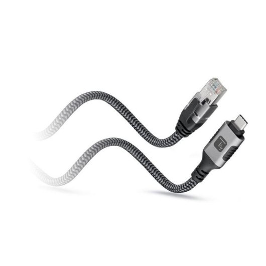 Cabo de rede Techly ICOC U3C-RJ45-050 5 m Cat6 USB-C a RJ-45