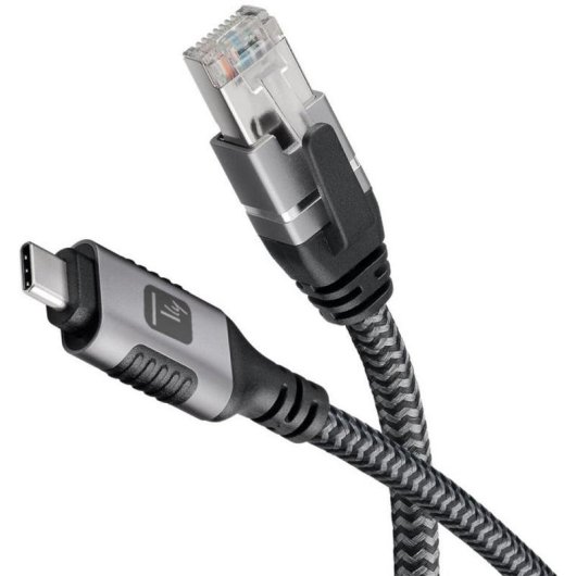 Cabo de rede Techly ICOC U3C-RJ45-050 5 m Cat6 USB-C a RJ-45