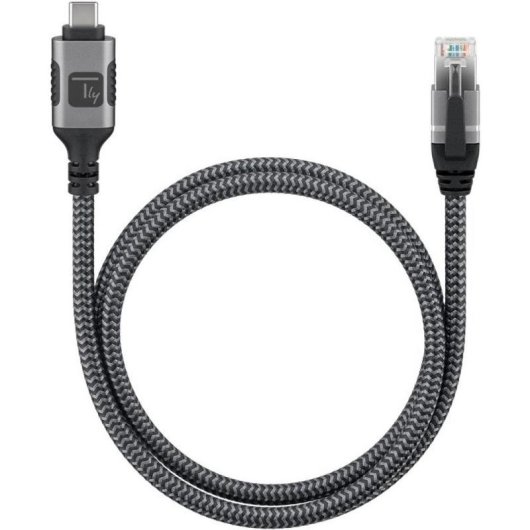 Netzwerkkabel Techly ICOC U3C-RJ45-020 2 m Cat6 USB-A nach RJ-45