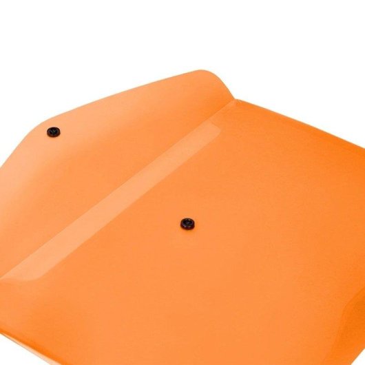 Carpeta Dossier Liderpapel Broche Polipropileno DIN A4 50 Hojas Naranja Fluor