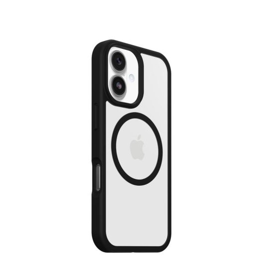 Funda para móvil OtterBox React MagSafe Cover plástico preto transparente para iPhone 17