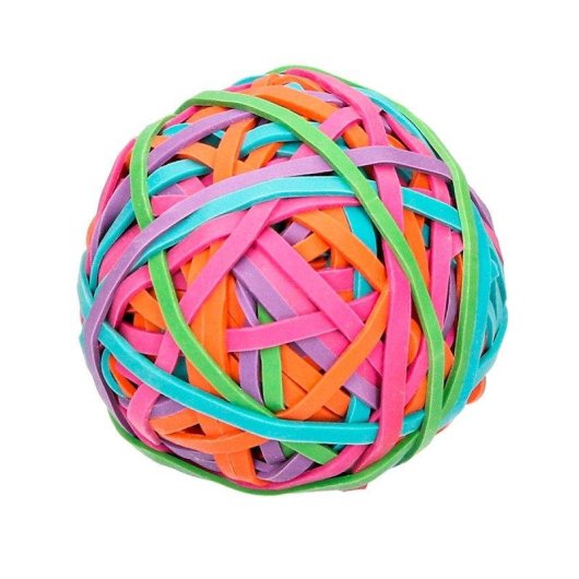 Bola de Gomillas Elásticas Q-Connect Nº 5 100 Unidades Colores Surtidos
