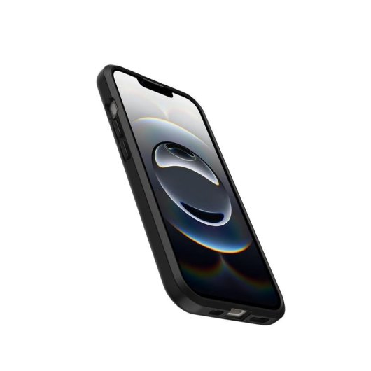 Funda para móvil OtterBox React MagSafe Cover TPU y policarbonato negro transparente para iPhone 17e/16e/15/14/13