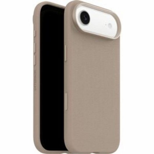 Funda para móvil OtterBox Symmetry Cactus Leather Cover case Piel de cactus Gris claro para iPhone 17 Air