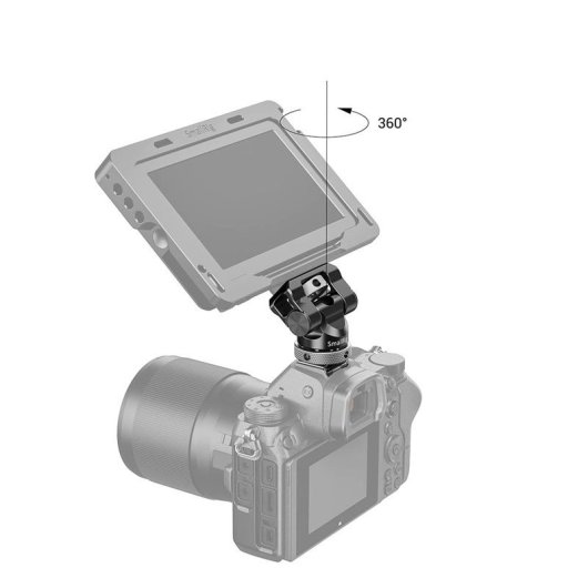 Soporte Para Monitor Smallrig Giratorio E Inclinable Con Adaptador De Zapata Fría - Bse2346