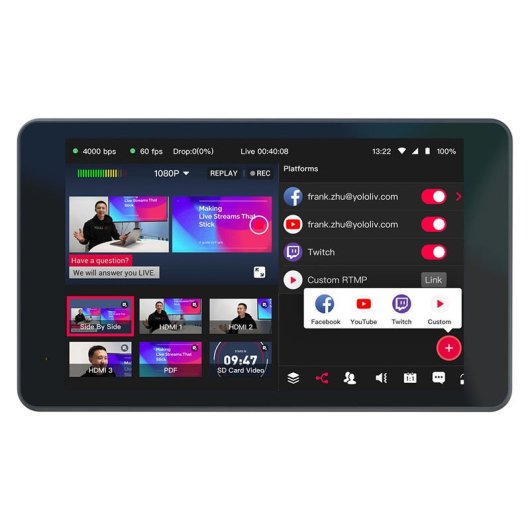 Grabadora Yololiv Yolobox Pro