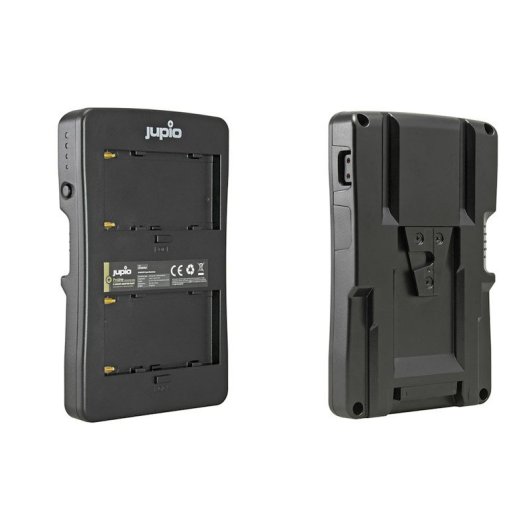 Placa Adaptadora Jupio Proline V-mount para 2 Baterias Sony NP-F