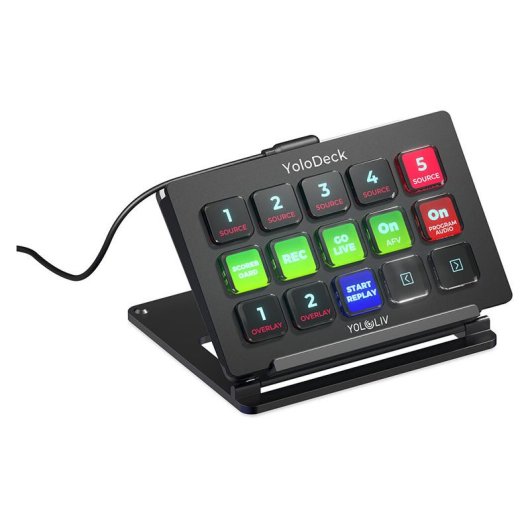 Controlador De Streaming Yololiv Yolodeck Para Yolobox