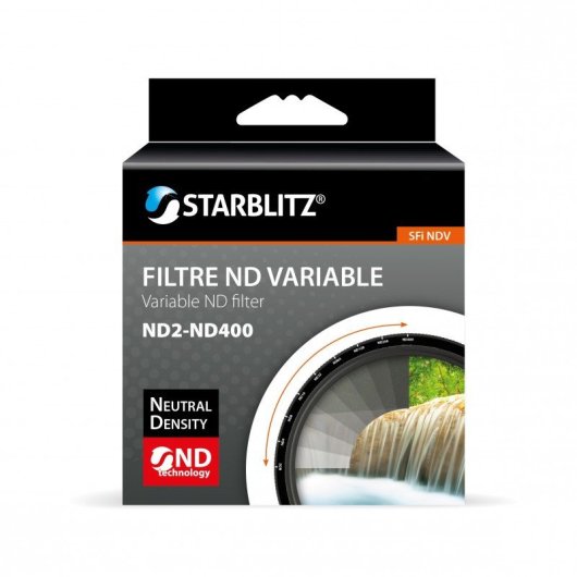Filtro De Densidad Neutra Variable Starblitz Nd2-nd400 De 72 Mm