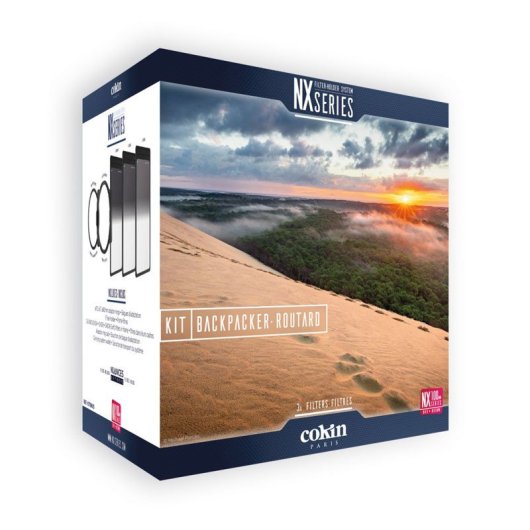Kit de Filtros Cokin NX Routard GND4 GND8 GND16 72 77 82mm