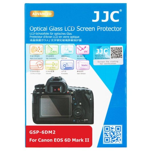 Cristal Protector Lcd Jjc Compatible Con Canon 6d Mark Ii