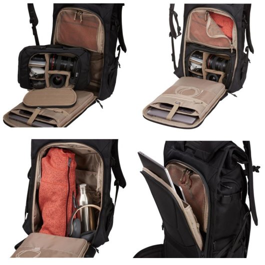 Mochila Thule Covert Dslr 32l Tcdk232 Negra
