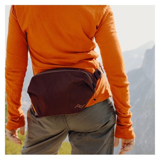 Bandoleira Peak Design Outdoor Sling 2L Eclipse Ripstop Terra Shell