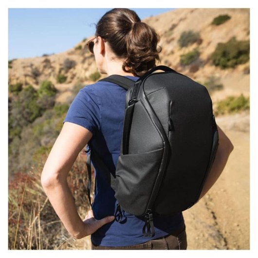 Mochila Peak Design Everyday 20l Con Cremallera V3 - Negra Bedbz-20-bk-3