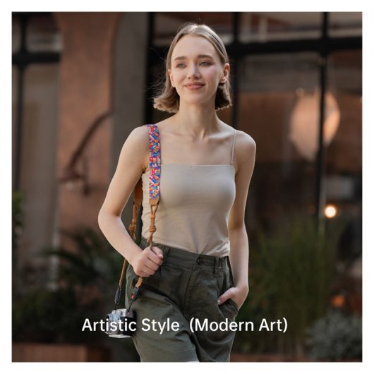 Correa De Hombro Para Cámara Pgytech Air (arte Moderno) L