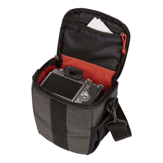 Bolso Bandolera Pequeño Para Cámara Réflex Digital Case Logic Cecs102 Obsidian Era