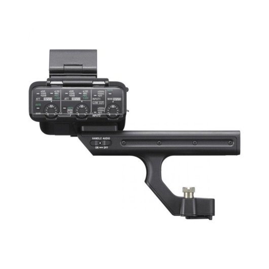 Empunhadura Sony XLR-H1 para FX3 FX30 2 Entradas XLR Ergonomia Pro