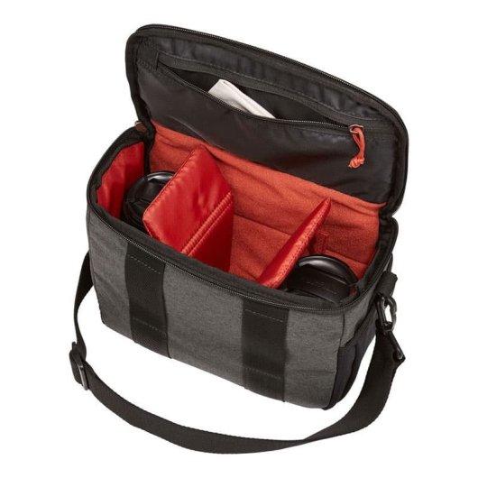 Bolso Bandolera Mediano Para Cámara Réflex Digital Case Logic Cecs103 Obsidian Era