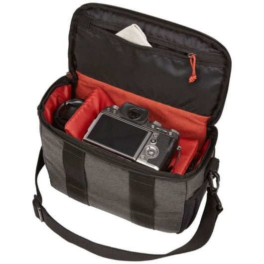Bolso Bandolera Mediano Para Cámara Réflex Digital Case Logic Cecs103 Obsidian Era