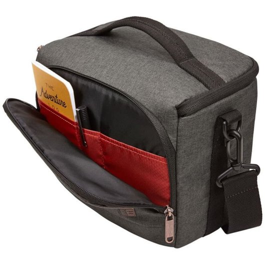 Bolso Bandolera Mediano Para Cámara Réflex Digital Case Logic Cecs103 Obsidian Era