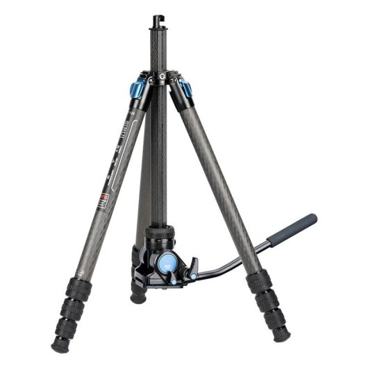 Tripé Sirui Superb Traveller 124 Fibra de Carbono com Cabeça Fluida VA-5