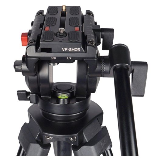 Trípode De Vídeo Sirui Sh05 De Aluminio Con Cabezal Fluido