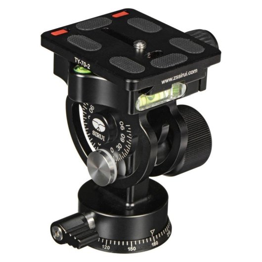 Rótula Panorâmica Sirui L-20s Placa Rápida Ty-70-2 25kg