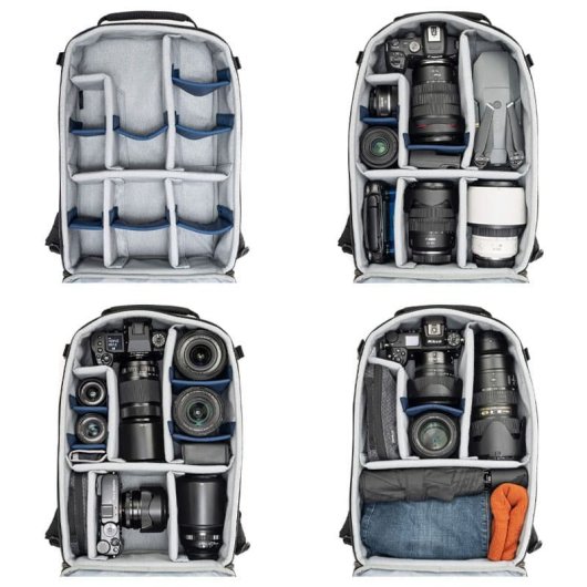Sac à dos appareil photo Think Tank Mirrorless Mover 18L Gris Housse PC