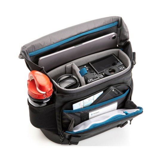 Bolsa Bandoleira Tenba DNA 9 Preta Inserto Removível Impermeável