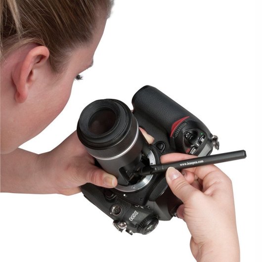 Lupa Iluminada Lenspen Con 8 Diodos Para Limpieza De Sensores