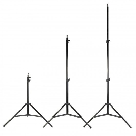 Trípode Starblitz Sls220 De 3 Secciones Para Iluminación Fotográfica, 84-220 Cm