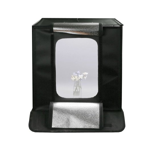 Visico Tente D'éclairage Objets Avec Rampe 120 Leds - 60x60x60 Cm