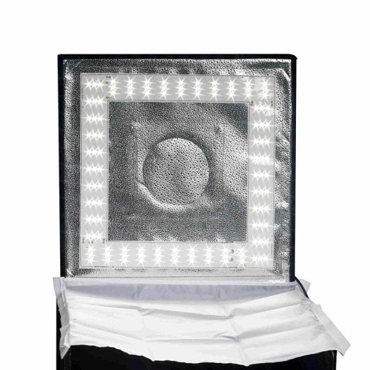 Visico Tente D'éclairage Objets Avec Rampe 120 Leds - 60x60x60 Cm