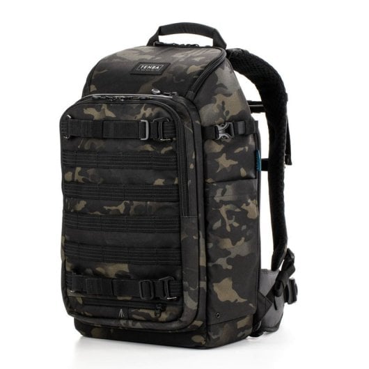 Mochila Tenba Axis V2 Multicam 20L Preta Acesso Triplo MOLLE