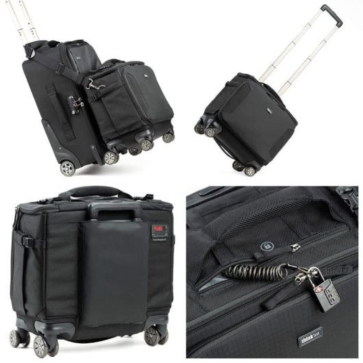 Mala Think Tank Airport Navigator V2.0 acesso duplo rodas substituíveis