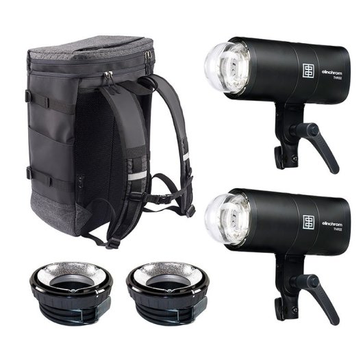 Kit Elinchrom 2 Flashes Tres