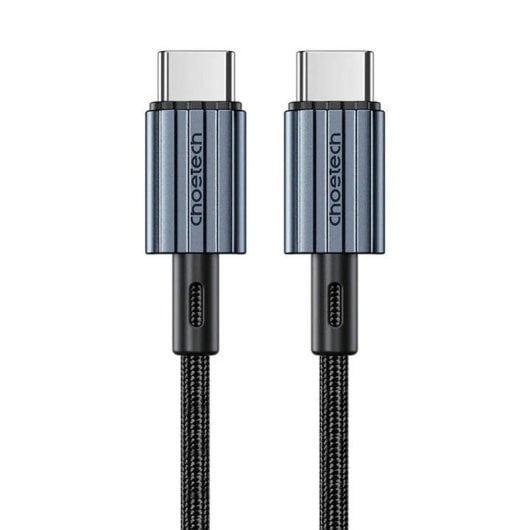 Cable Trenzado Choetech Usb-c A Usb-c Pd60w Negro De 1,2 M