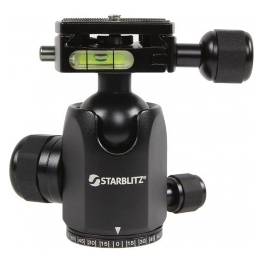 Cabezal De Bola Graduado Starblitz Con Placa Deslizante De Doble Seguridad