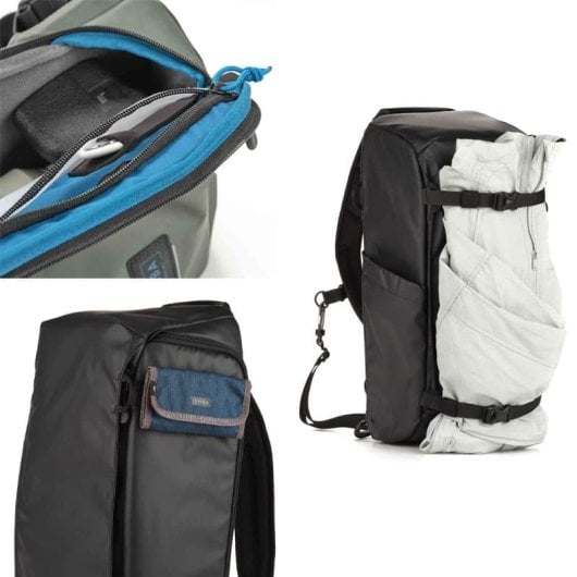 Mochila Bandolera Tenba Solstice V2 De 16 Litros, Color Negro
