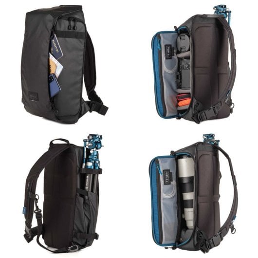 Mochila Bandolera Tenba Solstice V2 De 16 Litros, Color Negro