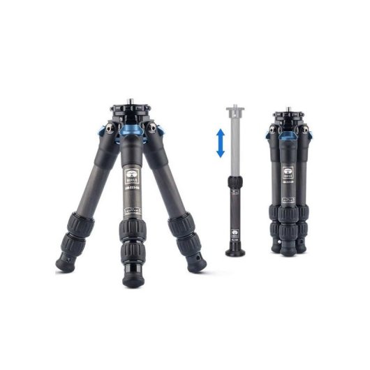 Tripé Sirui Compact XL Fibra de Carbono Altura Ajustável 66 cm