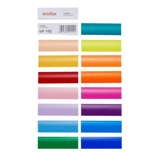 Kit De Filtros De Color Godox Mf-11c Para Mf-12