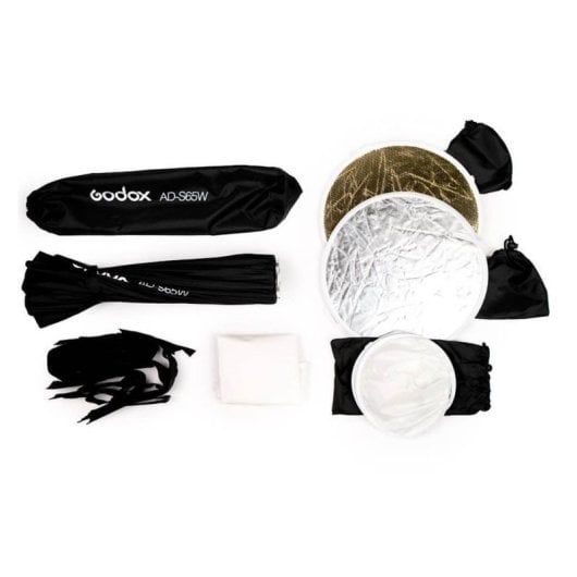 Softbox Parabólico Godox 65 cm Branco Difusor Profissional