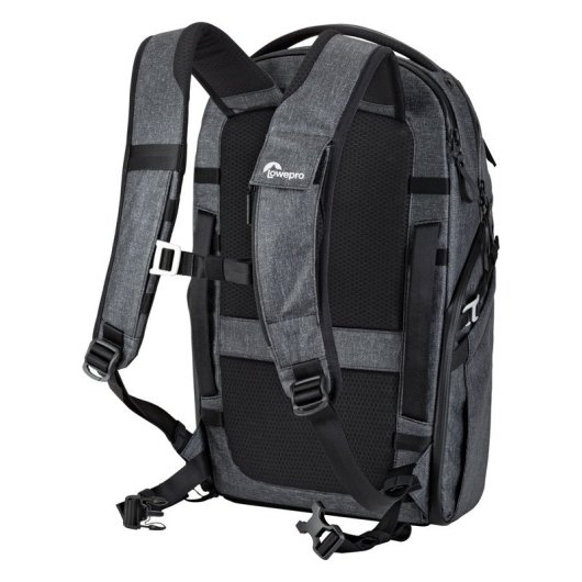 Mochila Lowepro Freeline BP 350 AW Cinza Acesso Rápido 15 polegadas