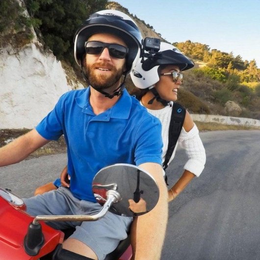 Kit da 6 Supporti Adesivi GoPro Piani e Curvi per Tutte le Telecamere