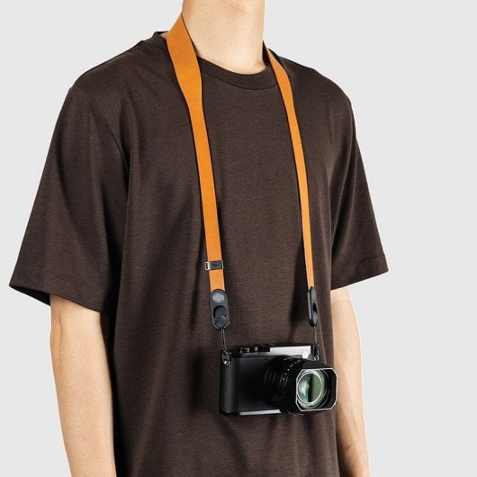 Peak Design Courroie Form En Cuir Ambrée Short - Lrs-s-am-1