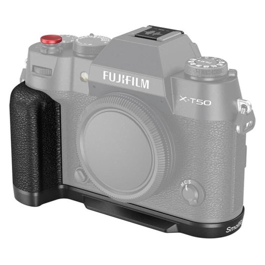 Poignée Appareil Photo SmallRig 4783 Silicone L pour Fujifilm X-T50 Noir