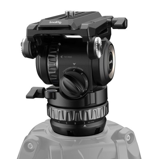 Videokopf SmallRig PH8 4287, 8 kg, 6-stufiger Gegengewicht, hydraulische Dämpfung